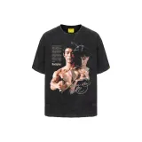 Винтажный короткий рукав