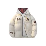 Шляпа цвета экрю в клетку