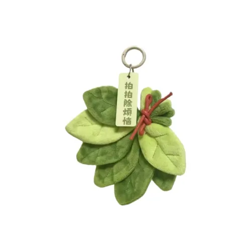 JIAOCHONGRIJI Немецкий размер (DE) Формирование Удача Лист Помело Счастливая Удача Тик Плюшевый Брелок 8 см Высота
