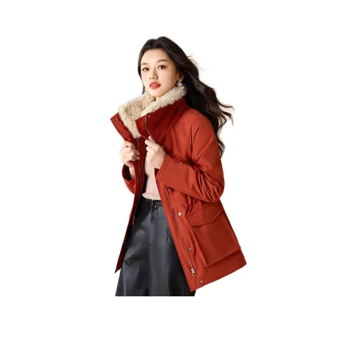 MEILANNI Orange Женские Парки