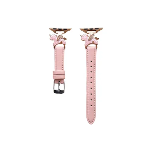 WANSHANGXIAOJIE Ремешок Apple Совместимость Натуральная кожа Материал