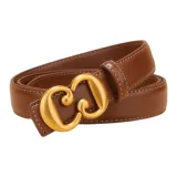 NZ-369~Camel Color с золотой пряжкой