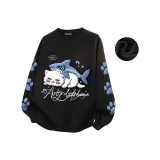 Чёрный (с флисовой подкладкой и утеплённый)