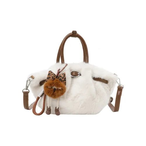 MINLUBAOLUO Плюшевая сумка через плечо стандартная женская многоцветная