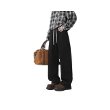 Черный с флисовой подкладкой