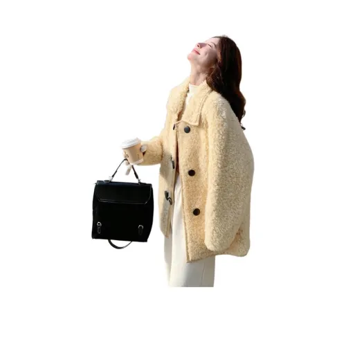 LAOYECHE Бархат Feel Пальто Женское