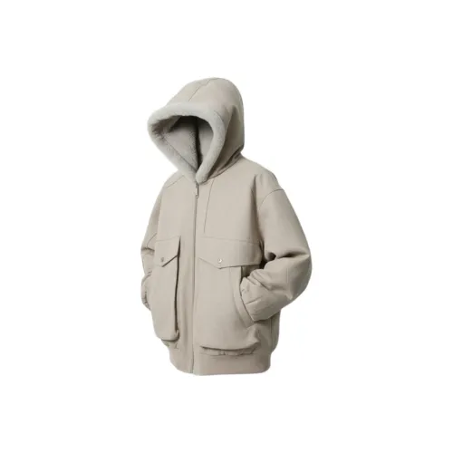 SIRYIN SPACE Мраморный Пшеница Серый Унисекс Пуховики