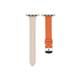 Бежевый, оранжевый, многоцветный, тонкий, квадратный, застежка