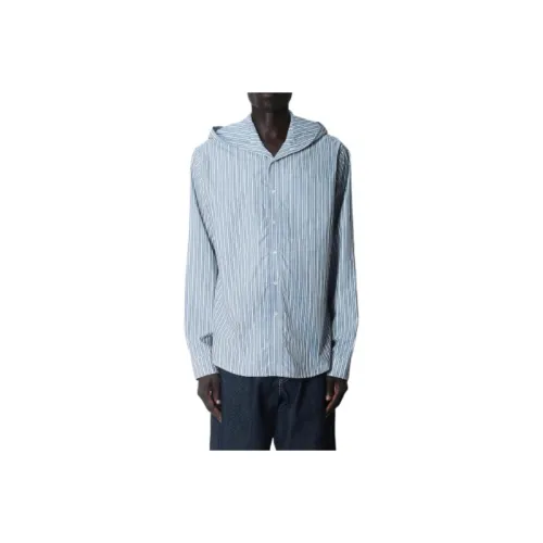 SAUL NASH Blue Men's Shirts SAUL NASH Синий Мужские Рубашки