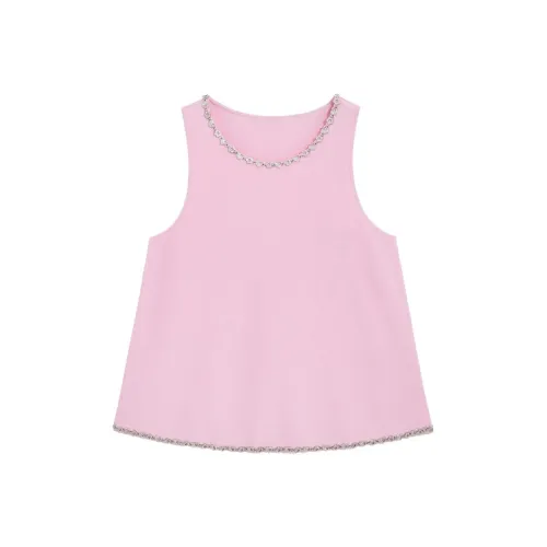 BEBE Светло-розовые Женские Майки