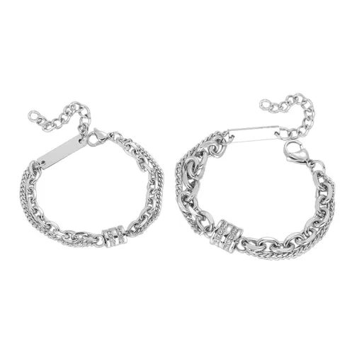 Asia Star Титановые стальные браслеты унисекс