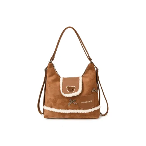 BUYINUO ПУ (полиуретан) Сумка через плечо Стандартная Женская Коричневый Кофейный