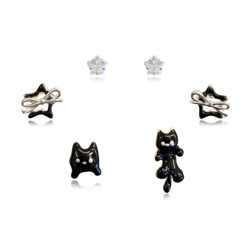 YOASOBI Alloy Stud Earrings Women's