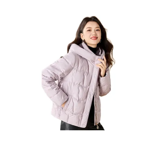 MEILANNI Светло-фиолетовый женский пуховик