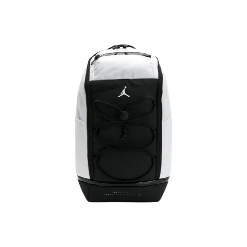 Джордан Полиэстер Рюкзак Большой Унисекс Черный Белый
