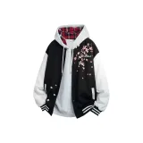 Black (Улучшенный утепленный 2000T, хлопок-флок, одиночное пальто)