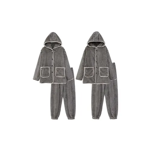 Ronecry Полосатый Унисекс Пижамные комплекты