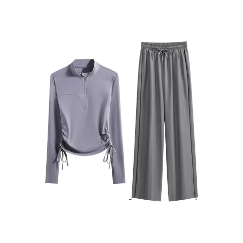 BAISIRONG Фитнес Комплект Быстросохнущий Спортивный Одежда Женская