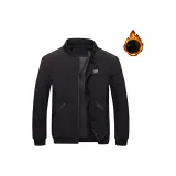 Черный с флисовой подкладкой