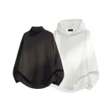 Чёрный+Белый [Тяжёлый Флис с Подкладкой Улучшенный]