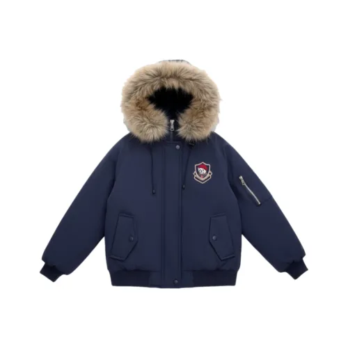 ABDT Темно-синий Утолщенный KIDS Топы