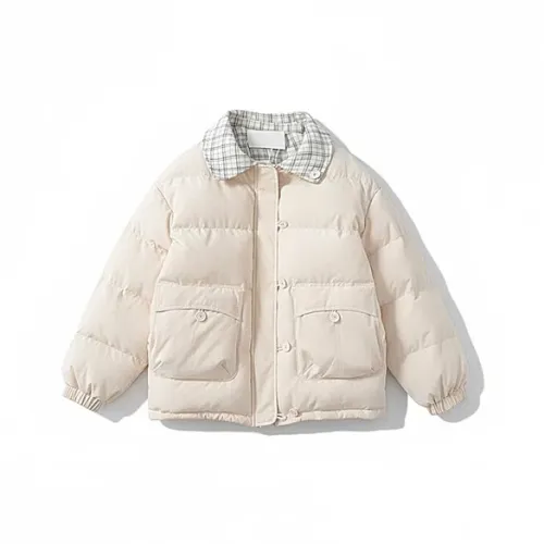 XIAOLIZI Абрикос Унисекс Пуховики