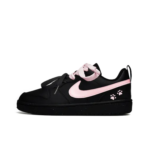 Nike Court Borough Cool и SWEET CAT с принтом противоскользящий анти-KICK устойчивый к абразиву низкий топ