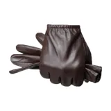 Коричневый - Термический флис с подкладкой [Версия с сенсорным экраном]