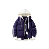 Темно-фиолетовый / Слоновая кость