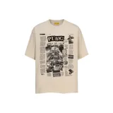 Топ цвета хаки с короткими рукавами