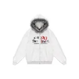 Бело-серый с флисовой подкладкой