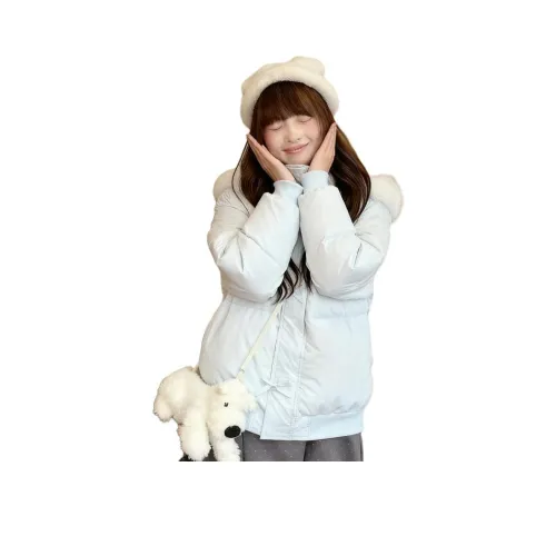 BRG Синий Женские пуховики