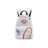 Белый, оранжевый, синий