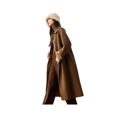MOHANYIMEI Мокко Женское Пальто