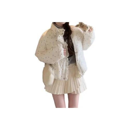 XIAOJUANYAOJIAYOU Хлопковый пуховик женский