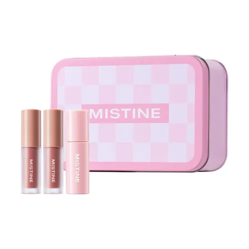 Mistine MISS To Красота Мини Жидкая помада Розовая клетка Коробка «истинная любовь» Наборы косметики