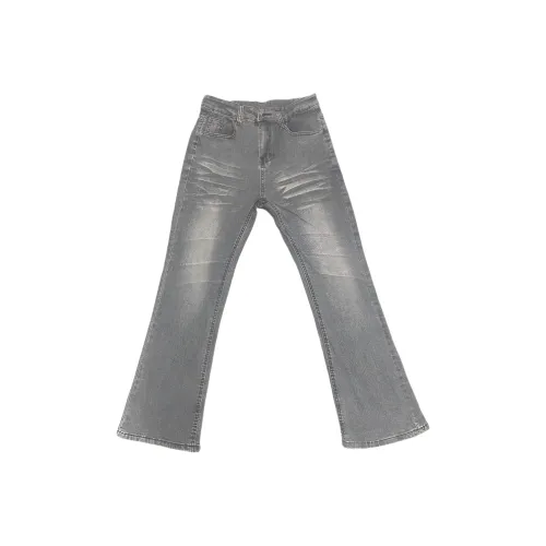 CAT'S PAW Серый Унисекс Джинсы