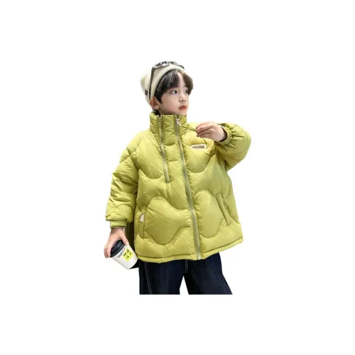 MUMUWU HOUSE Желтый KIDS Пуховики