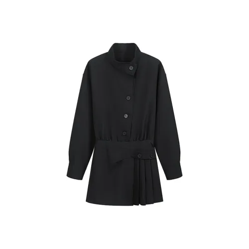 XINTATA Длинное платье с длинными рукавами женское