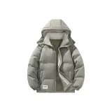 Gray Green (Утолщенный хлопковый пуховик)