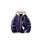 Темно-фиолетовый / Слоновая кость