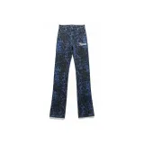 Синий леопардовый принт [бесплатно, съемный, бренд, этикетка]