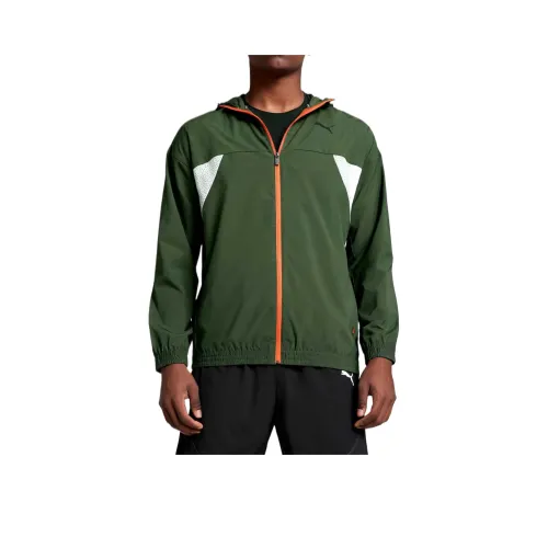 Puma Fit Оливково-зеленый Мужская Куртка