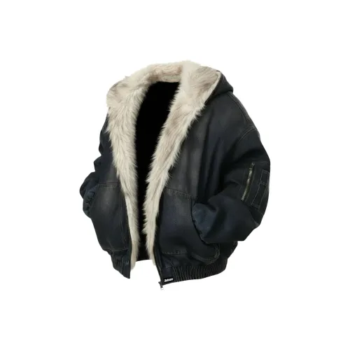 ZOTRANS Темно-синий Унисекс Пуховики