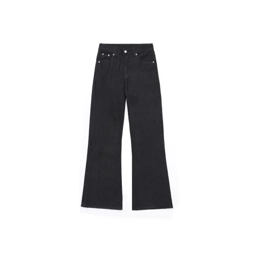 STRANGER LAB Черные Унисекс Джинсы