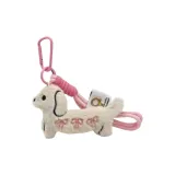 Белый такса, подвеска