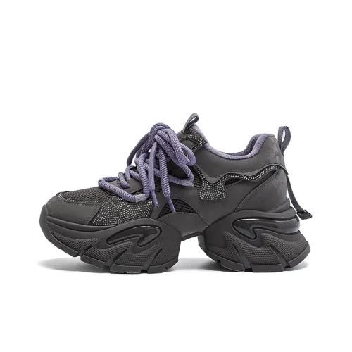 DAPHNE Устойчивые к истиранию противоскользящие низкие топовые кроссовки с толстой подошвой женские