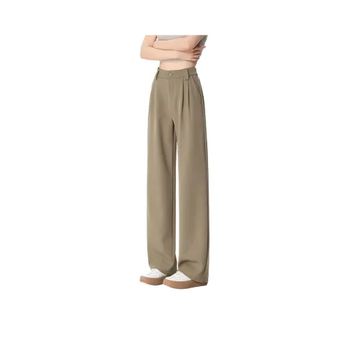 Tonlion Темный хаки Женские Повседневные Брюки