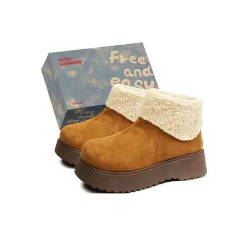 LELEYU Короткие Сноубутсы Женские