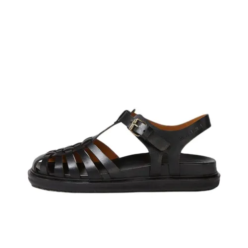 MARNI Римские Сандалии Женские Черные